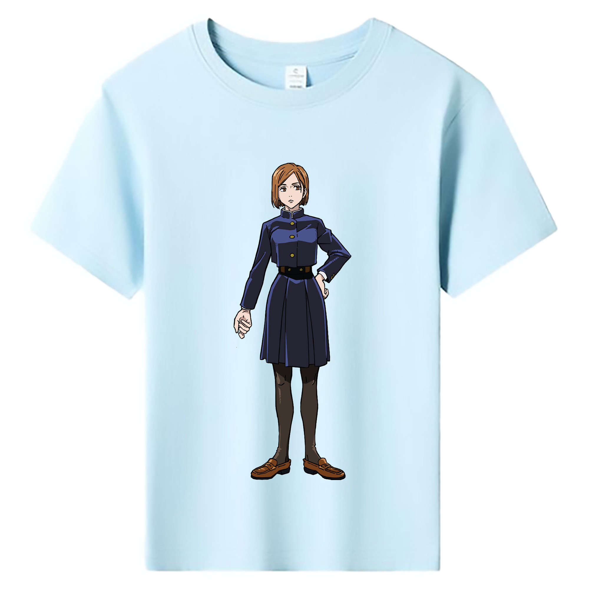 （画像用） 呪術廻戦 Jujutsu Kaisen 綿100％キッズTシャツ（フロントプリント）